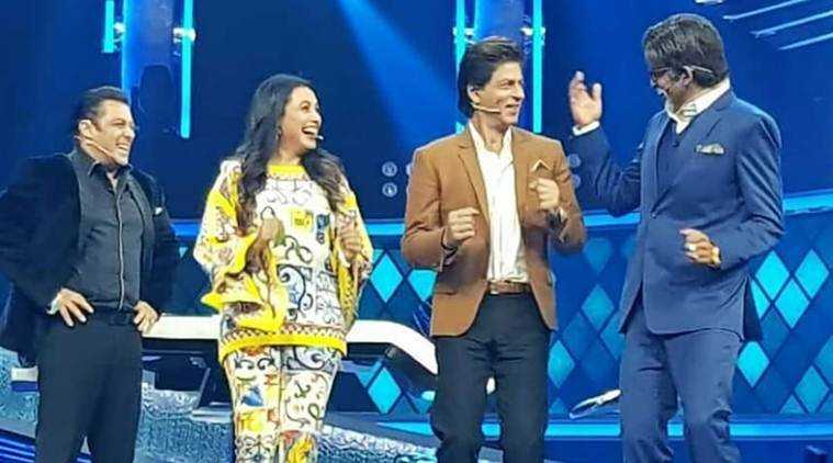 Salman, Shah Rukh And Rani Mukerji Having A Great Time As They Rejoin For A Show.. - Factor Bollywood