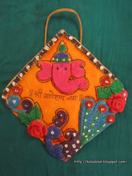 Salt Dough Wall Hangings And Clay Art