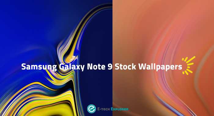 Samsung Galaxy Note 9 Stock Wallpapers - Official QHD QualityÂ 