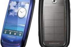Samsung launches solar powered mobile.