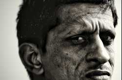 Sandeep- Faces in Disguise (140 mm Portrait Experiment)