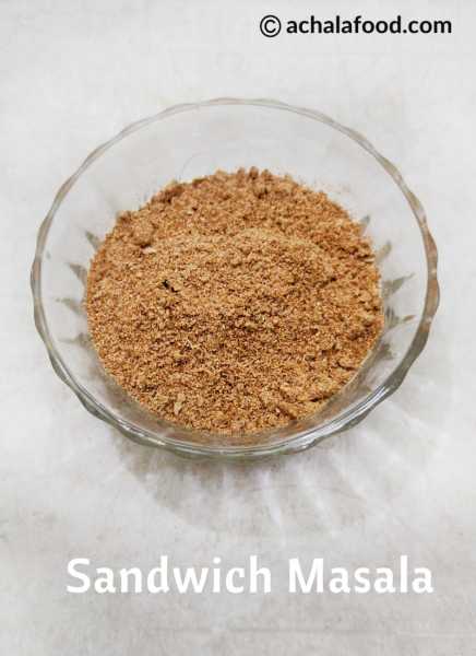 Sandwich Masala Recipe