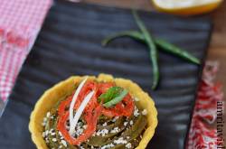 Sarson da saag with Makai di tart