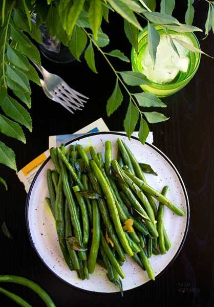 Sauteed Green Beans | Video | Nish Kitchen