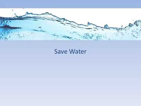 Save Water - Green Week - IIT Delhi