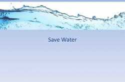 Save Water - Green Week - IIT Delhi