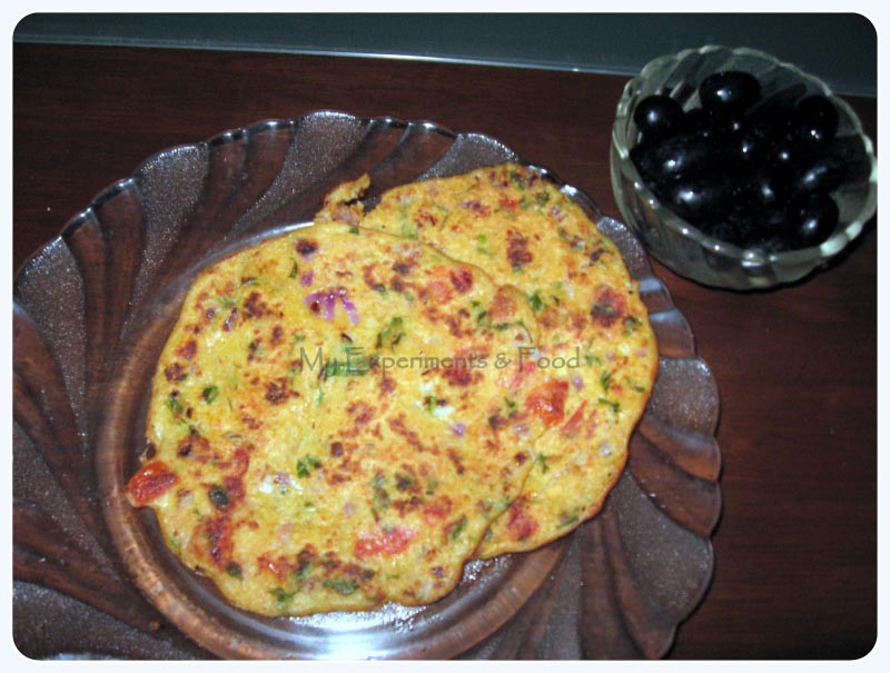 Savoury Oats Pancake