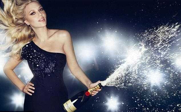 Scarlett Johansson Stars In A New Campaign For Moët & Chandon