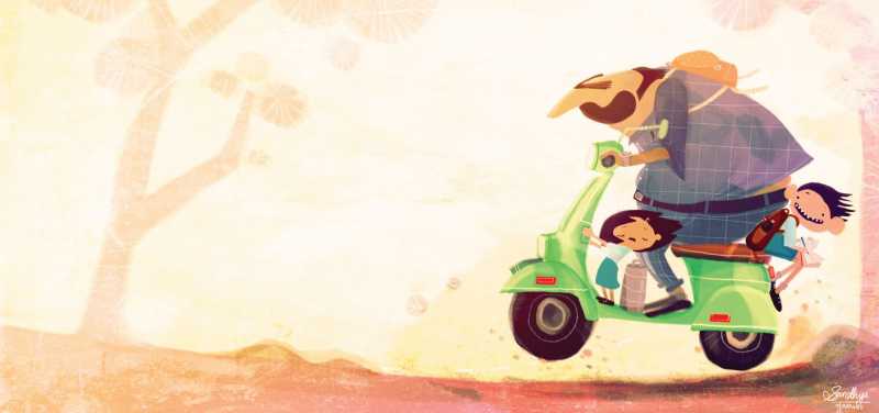 Scooter - Animation Test