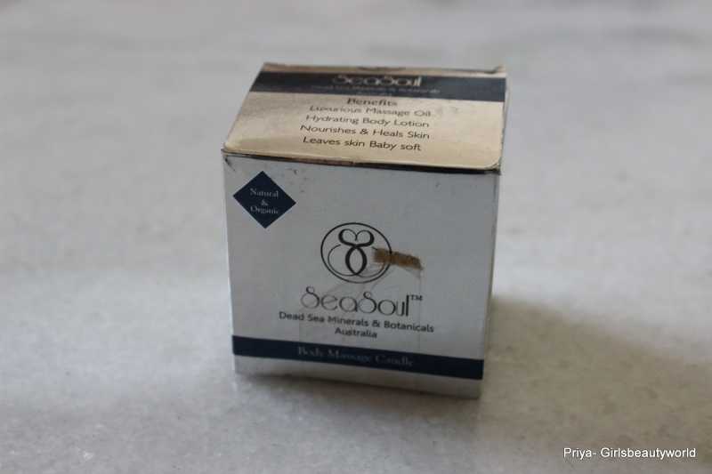 SeaSoul Body Massage Candle Review