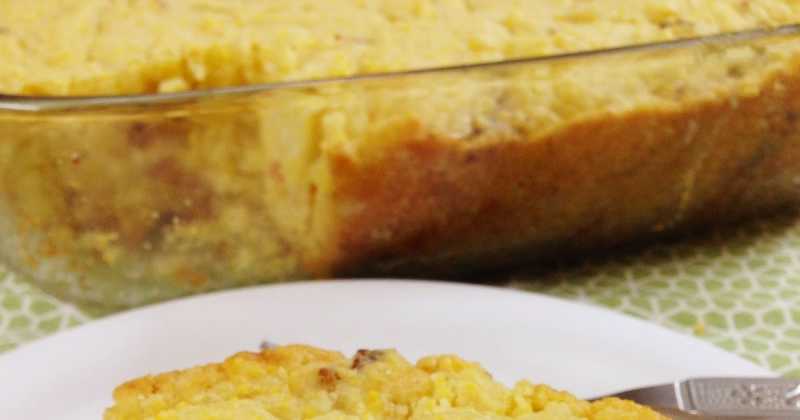 Secret Recipe Club: Bacon Cheddar Cornbread