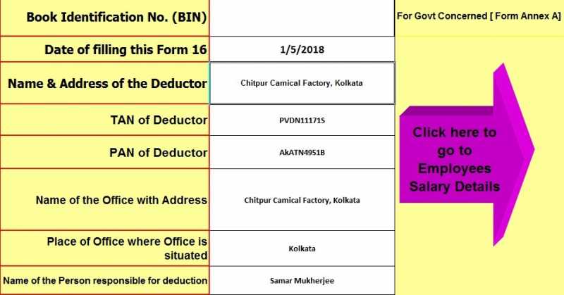 Section 80D: Income Tax Deduction For A.Y. 2019-20 & F.Y 2018-19,With Automated Master Of Form 16 Part B For F.Y.2018-19