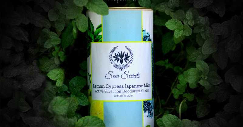 Seer Secrets Lemon Cypress Japanese Mint Active Silver Ion Deodorant Cream Review. A Boon For Chronic/Bed-ridden Patients And Trekkers