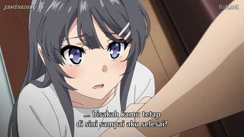 Seishun Buta Yarou Wa Bunny Girl Senpai No Yume Wo Minai Episode 10 Subtitle Indonesia - Samehadaku
