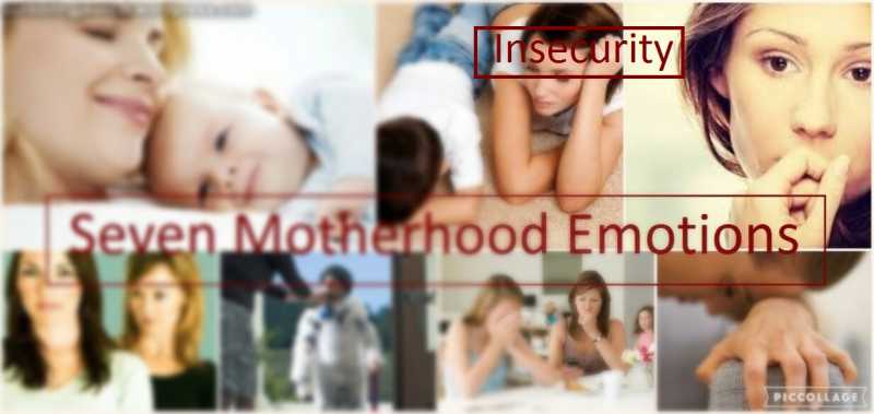 Seven Motherhood Emotions : Insecurity