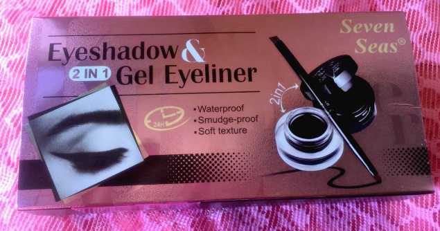 Seven Seas 2 In 1  Eyeshadow & Gel Eyeliner Review!!!