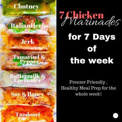 Seven Healthy Chicken Marinades For Seven Days Of The Week -