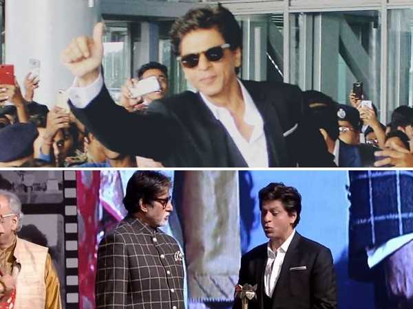 Shah Rukh Khan And Amitabh Bachchan Attend An Event Together In Kolkata