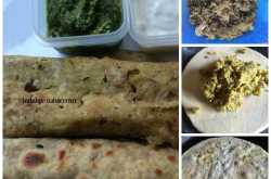 Shammi Kebab Parathe-- Kale Chane Ke Parathe