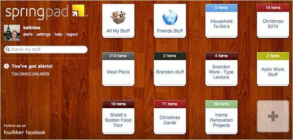 Share Innovative Ideas Using Springpad