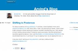 Shifting to Posterous