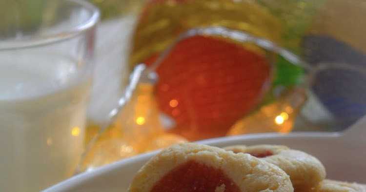 Shortbread Jam Thumbprint Cookies, How To Make Jam Thumbprint Cookies | Eggless Thumbprint Cookies