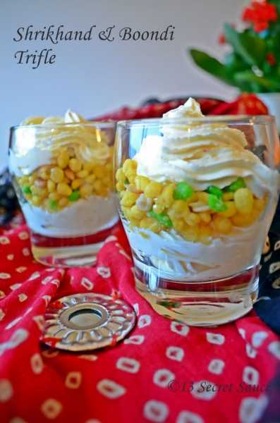 Shrikhand & Boondi Trifle