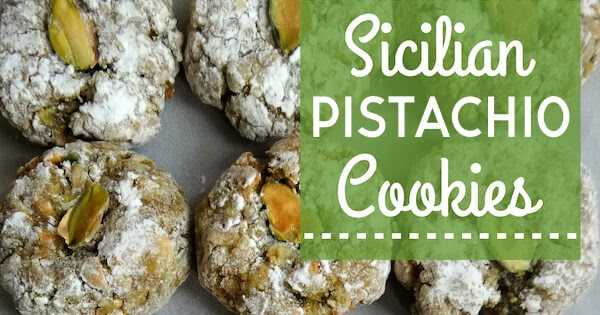 Sicilian Pistachio Cookies
