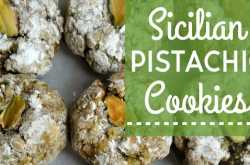 sicilian pistachio cookies