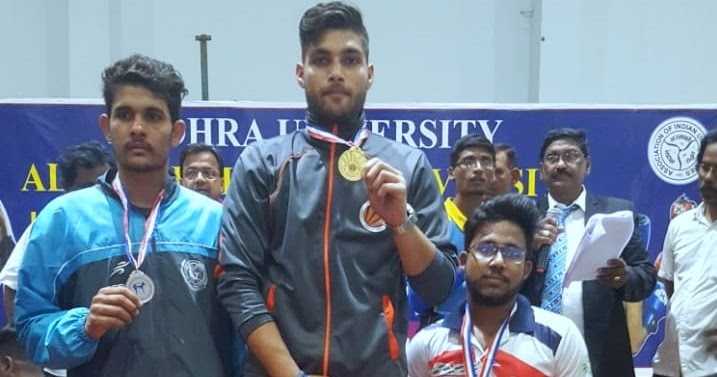 Sikkim Boy Sunny Wins Gold At All India University Kick Boxing Championship