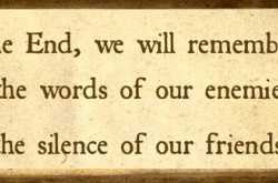 Silence is Not Always Golden