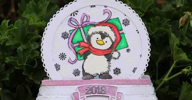 Simple Snowglobe Card