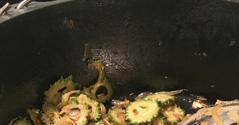 Simple Bare Necessities. Bittergourd (Karela) Stir Fry.