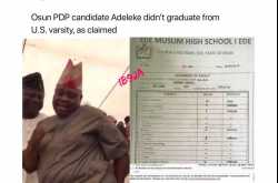 Sina Rambo, Bredâs dad and Osun PDP candidate didnât graduate from varsity, as claimed