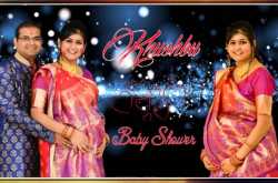 Sindhanai Chidharalgal: Khushbu & Jignesh Couple Shots / Maternity Photoshoot