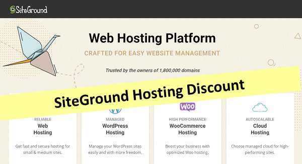SiteGround Hosting Discount 2019 → Up To 70% OFF (Deal Verified) - Web Hosting Insights