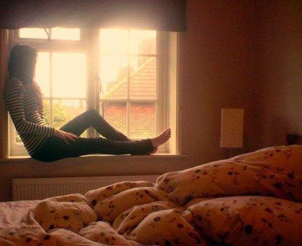 Sitting By The Window . . . . .