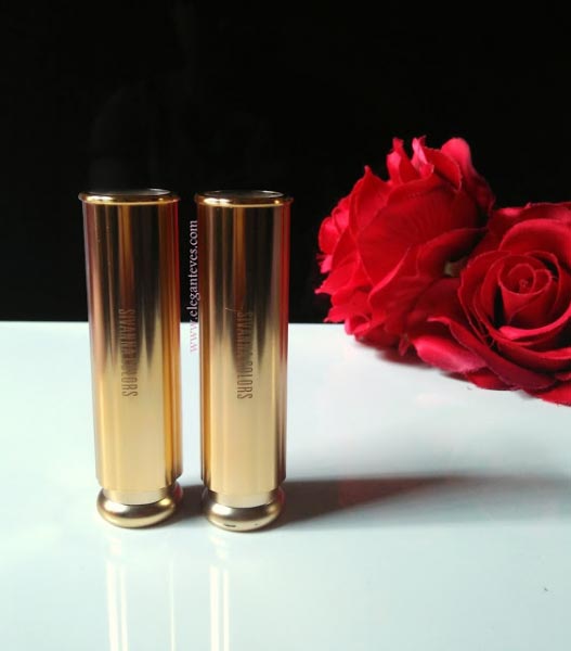 Elegant Eves: Sivanna Colors 24h Long Lasting Moist Lipstick, 01 And 09- Review, Swatches