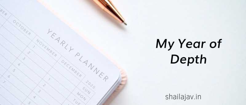 Six Months Into My Year Of Depth