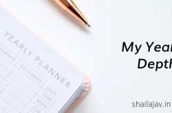 Six months into my year of depth