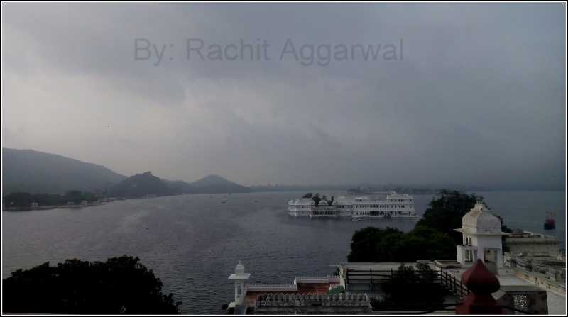 Skywatch Friday - Lake Palace In Lake Pichola, Udaipur
