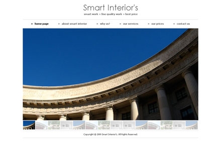 Smart Interiors Drupal 6 Theme
