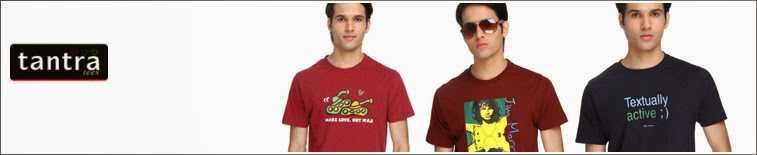 Smarten Up Your Wardrobe With Tantra Tees Online!