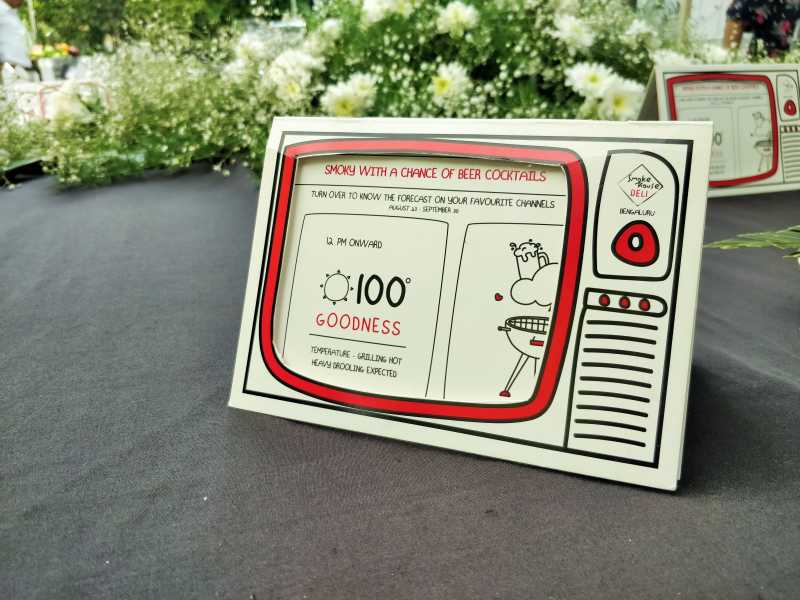 Smoky With A Chance Of Beer Cocktails - Smoke House Deli