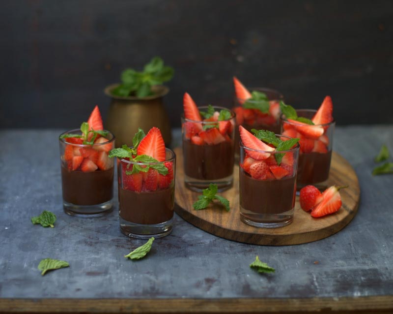 Smooth As Silk Chocolate Pudding. Eggless,No Bake!