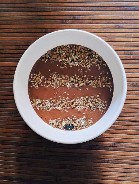 Smoothie Bowl Recipe - Dairy Free, Processed Sugar Free, Vegan, Grain Free