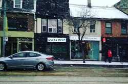 Snowfall in Toronto, Ontario