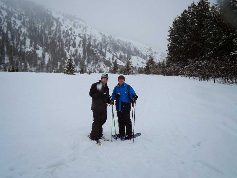 Snowshoeing Adventure In Alpine