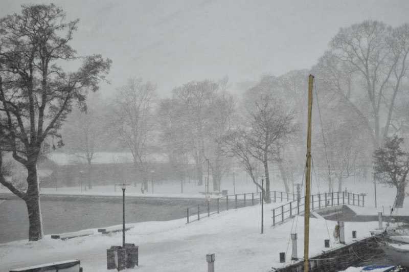 Snowstorms, Snow Angels, Snow Faces And Beautiful Vasa