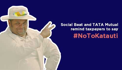 Social Beat And TATA Mutual Remind Taxpayers To Say #NoToKatauti